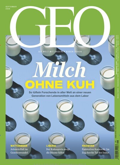 Titelbild der Ausgabe 9/2026 von GEO. Diese Zeitschrift und viele weitere Reisemagazine, Freizeitmagazine und Wissensmagazine als Abo oder epaper bei United Kiosk online kaufen.