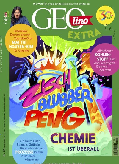 Titelbild der Ausgabe 118/2026 von GEOlino Extra. Diese Zeitschrift und viele weitere Jugendzeitschriften und Kinderzeitschriften als Abo oder epaper bei United Kiosk online kaufen.