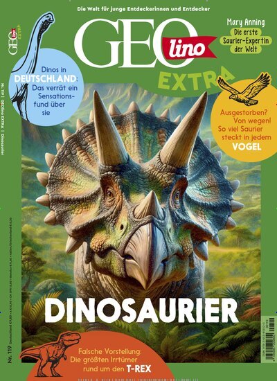 Titelbild der Ausgabe 119/2026 von GEOlino Extra. Diese Zeitschrift und viele weitere Jugendzeitschriften und Kinderzeitschriften als Abo oder epaper bei United Kiosk online kaufen.