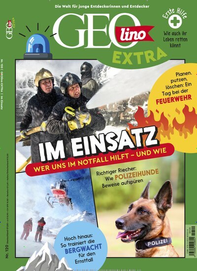 Titelbild der Ausgabe 120/2026 von GEOlino Extra. Diese Zeitschrift und viele weitere Jugendzeitschriften und Kinderzeitschriften als Abo oder epaper bei United Kiosk online kaufen.