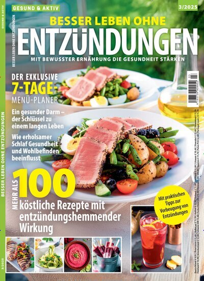 Titelbild der Ausgabe 3/2025 von Gesund & Aktiv. Diese Zeitschrift und viele weitere Elternzeitschriften und Tierzeitschriften als Abo oder epaper bei United Kiosk online kaufen.