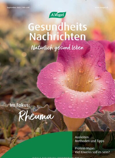 Titelbild der Ausgabe 9/2025 von Gesundheits-Nachrichten. Diese Zeitschrift und viele weitere Elternzeitschriften und Tierzeitschriften als Abo oder epaper bei United Kiosk online kaufen.