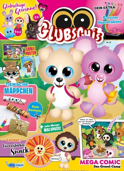 Titelbild der Ausgabe 32/2025 von Glubschis. Diese Zeitschrift und viele weitere Jugendzeitschriften und Kinderzeitschriften als Abo oder epaper bei United Kiosk online kaufen.
