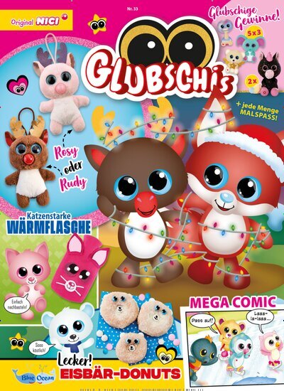 Titelbild der Ausgabe 33/2025 von Glubschis. Diese Zeitschrift und viele weitere Jugendzeitschriften und Kinderzeitschriften als Abo oder epaper bei United Kiosk online kaufen.