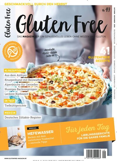 Titelbild der Ausgabe 49/2026 von Gluten Free. Diese Zeitschrift und viele weitere Kochzeitschriften und Backzeitschriften als Abo oder epaper bei United Kiosk online kaufen.