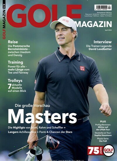 Titelbild der Ausgabe 40/2024 von Golf Magazin. Diese Zeitschrift und viele weitere Sportmagazine als Abo oder epaper bei United Kiosk online kaufen.