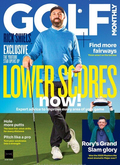 Titelbild der Ausgabe 6/2025 von Golf Monthly. Diese Zeitschrift und viele weitere Sportmagazine als Abo oder epaper bei United Kiosk online kaufen.