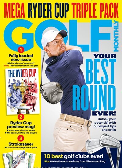 Titelbild der Ausgabe 10/2025 von Golf Monthly. Diese Zeitschrift und viele weitere Sportmagazine als Abo oder epaper bei United Kiosk online kaufen.