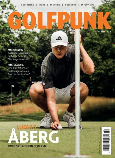 Titelbild der Ausgabe 2/2024 von Golfpunk. Diese Zeitschrift und viele weitere Sportmagazine als Abo oder epaper bei United Kiosk online kaufen.