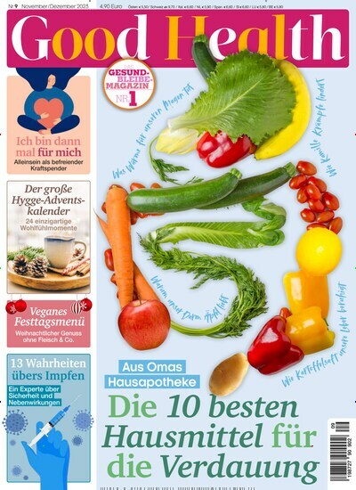 Titelbild der Ausgabe 9/2023 von Good Health. Diese Zeitschrift und viele weitere Frauenzeitschriften als Abo oder epaper bei United Kiosk online kaufen.