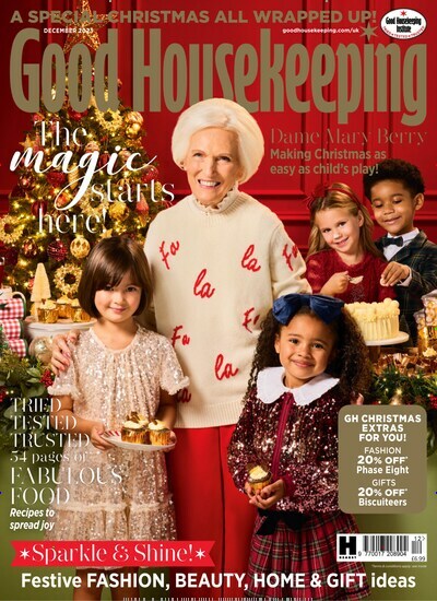 Titelbild der Ausgabe 13/2023 von Good housekeeping UK. Diese Zeitschrift und viele weitere Frauenzeitschriften als Abo oder epaper bei United Kiosk online kaufen.