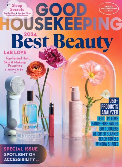 Titelbild der Ausgabe 3/2024 von Good housekeeping USA. Diese Zeitschrift und viele weitere Frauenzeitschriften als Abo oder epaper bei United Kiosk online kaufen.