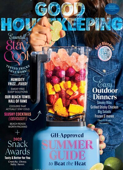 Titelbild der Ausgabe 4/2025 von Good housekeeping USA. Diese Zeitschrift und viele weitere Frauenzeitschriften als Abo oder epaper bei United Kiosk online kaufen.