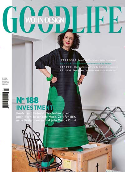 Titelbild der Ausgabe 4/2025 von GOODLIFE Wohndesign. Diese Zeitschrift und viele weitere Gartenzeitschriften und Wohnzeitschriften als Abo oder epaper bei United Kiosk online kaufen.
