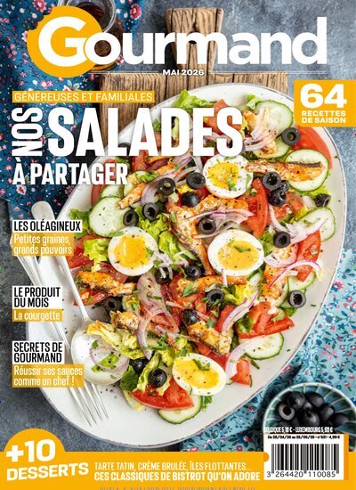 Titelbild der Ausgabe 5/2026 von Gourmand. Diese Zeitschrift und viele weitere Kochzeitschriften und Backzeitschriften als Abo oder epaper bei United Kiosk online kaufen.