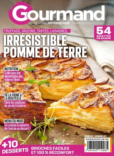 Titelbild der Ausgabe 523/2025 von Gourmand. Diese Zeitschrift und viele weitere Kochzeitschriften und Backzeitschriften als Abo oder epaper bei United Kiosk online kaufen.