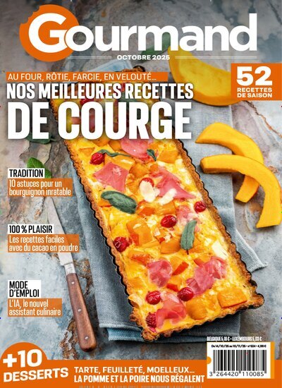 Titelbild der Ausgabe 524/2025 von Gourmand. Diese Zeitschrift und viele weitere Kochzeitschriften und Backzeitschriften als Abo oder epaper bei United Kiosk online kaufen.