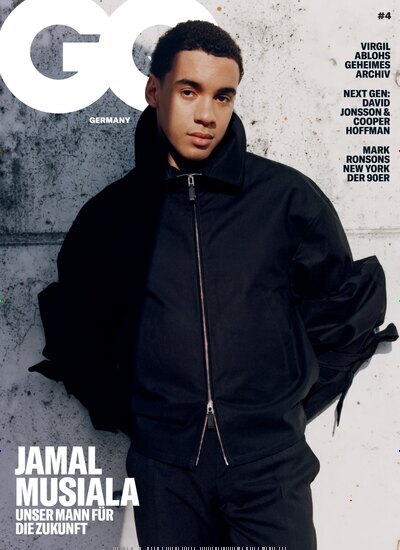 Titelbild der Ausgabe 4/2025 von GQ. Diese Zeitschrift und viele weitere Lifestylemagazine und Peoplemagazine als Abo oder epaper bei United Kiosk online kaufen.