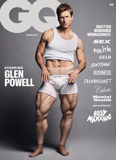 Titelbild der Ausgabe 5/2025 von GQ. Diese Zeitschrift und viele weitere Lifestylemagazine und Peoplemagazine als Abo oder epaper bei United Kiosk online kaufen.