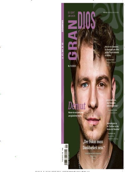 Titelbild der Ausgabe 9/2025 von GRANDIOS Magazin. Diese Zeitschrift und viele weitere Wirtschaftsmagazine und Politikmagazine als Abo oder epaper bei United Kiosk online kaufen.