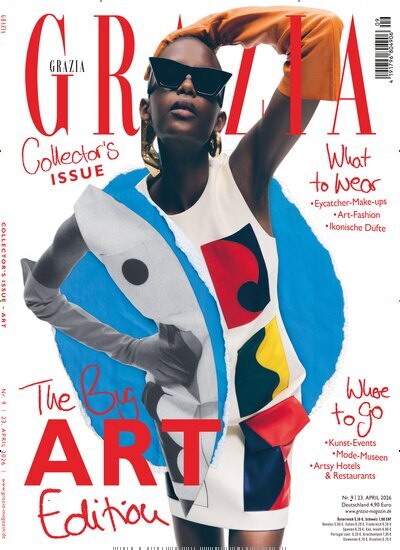 Titelbild der Ausgabe 9/2026 von Grazia. Diese Zeitschrift und viele weitere Lifestylemagazine und Peoplemagazine als Abo oder epaper bei United Kiosk online kaufen.
