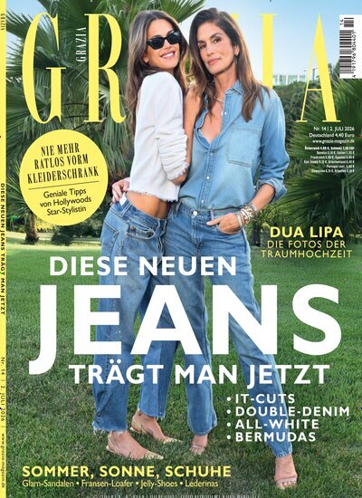 Titelbild der Ausgabe 14/2026 von Grazia. Diese Zeitschrift und viele weitere Lifestylemagazine und Peoplemagazine als Abo oder epaper bei United Kiosk online kaufen.