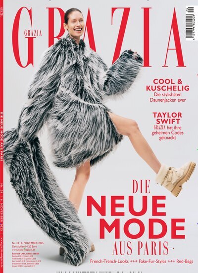 Titelbild der Ausgabe 24/2025 von Grazia. Diese Zeitschrift und viele weitere Lifestylemagazine und Peoplemagazine als Abo oder epaper bei United Kiosk online kaufen.