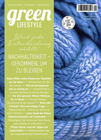 Titelbild der Ausgabe 4/2025 von green Lifestyle. Diese Zeitschrift und viele weitere Frauenzeitschriften als Abo oder epaper bei United Kiosk online kaufen.