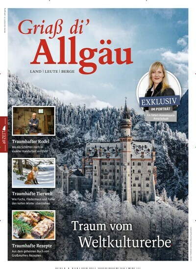 Titelbild der Ausgabe 2/2023 von Griaß di Allgäu. Diese Zeitschrift und viele weitere Gartenzeitschriften und Wohnzeitschriften als Abo oder epaper bei United Kiosk online kaufen.