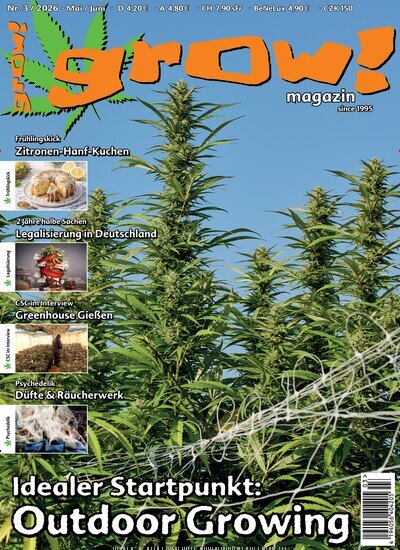 Titelbild der Ausgabe 3/2026 von grow! Magazin. Diese Zeitschrift und viele weitere Lifestylemagazine und Peoplemagazine als Abo oder epaper bei United Kiosk online kaufen.