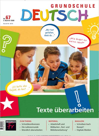 Titelbild der Ausgabe 1/2022 von Grundschule Deutsch. Diese Zeitschrift und viele weitere Zeitschriften für Pädagogik als Abo oder epaper bei United Kiosk online kaufen.