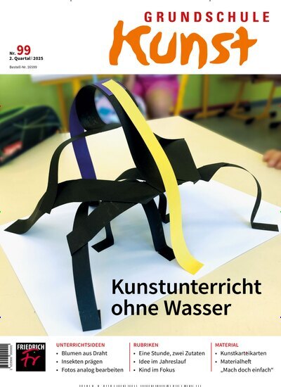 Titelbild der Ausgabe 2/2025 von Grundschule Kunst. Diese Zeitschrift und viele weitere Zeitschriften für Pädagogik als Abo oder epaper bei United Kiosk online kaufen.