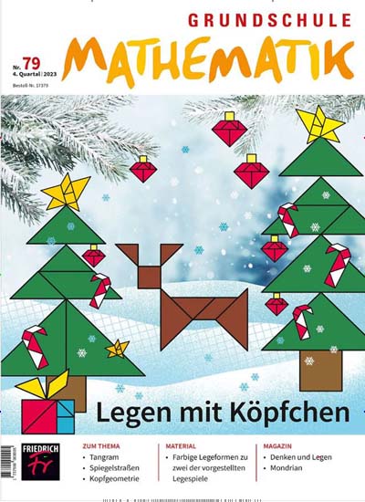 Titelbild der Ausgabe 1/2024 von Grundschule Mathematik. Diese Zeitschrift und viele weitere Zeitschriften für Pädagogik als Abo oder epaper bei United Kiosk online kaufen.