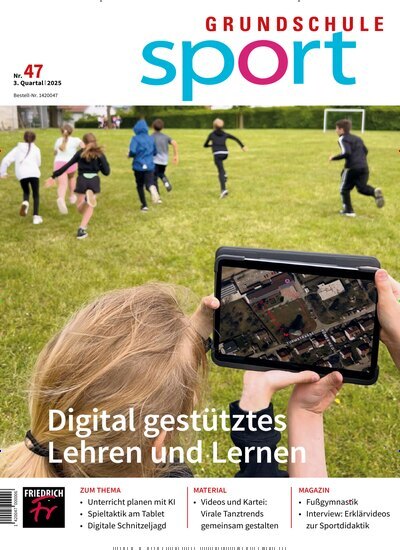Titelbild der Ausgabe 47/2025 von Grundschule Sport. Diese Zeitschrift und viele weitere Zeitschriften für Pädagogik als Abo oder epaper bei United Kiosk online kaufen.