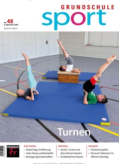 Titelbild der Ausgabe 48/2025 von Grundschule Sport. Diese Zeitschrift und viele weitere Zeitschriften für Pädagogik als Abo oder epaper bei United Kiosk online kaufen.