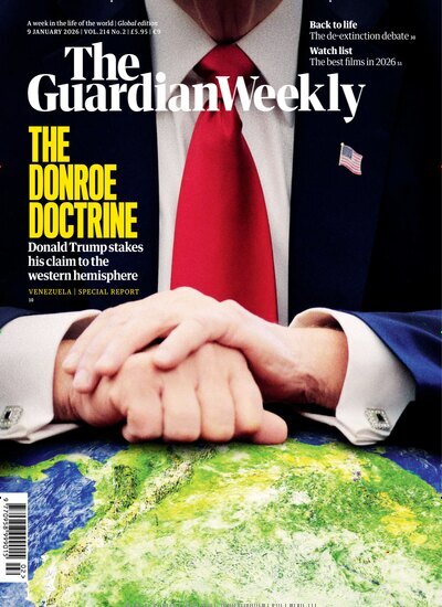 Titelbild der Ausgabe 2/2026 von Guardian Weekly. Diese Zeitschrift und viele weitere Wirtschaftsmagazine und Politikmagazine als Abo oder epaper bei United Kiosk online kaufen.