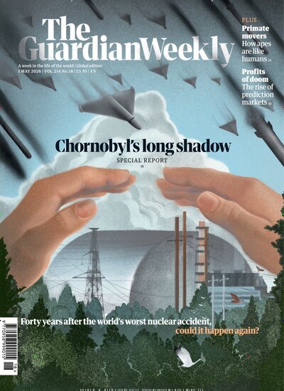 Titelbild der Ausgabe 18/2026 von Guardian Weekly. Diese Zeitschrift und viele weitere Wirtschaftsmagazine und Politikmagazine als Abo oder epaper bei United Kiosk online kaufen.