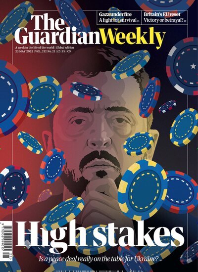 Titelbild der Ausgabe 21/2025 von Guardian Weekly. Diese Zeitschrift und viele weitere Wirtschaftsmagazine und Politikmagazine als Abo oder epaper bei United Kiosk online kaufen.