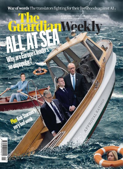 Titelbild der Ausgabe 21/2026 von Guardian Weekly. Diese Zeitschrift und viele weitere Wirtschaftsmagazine und Politikmagazine als Abo oder epaper bei United Kiosk online kaufen.