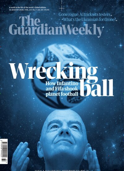 Titelbild der Ausgabe 33/2026 von Guardian Weekly. Diese Zeitschrift und viele weitere Wirtschaftsmagazine und Politikmagazine als Abo oder epaper bei United Kiosk online kaufen.