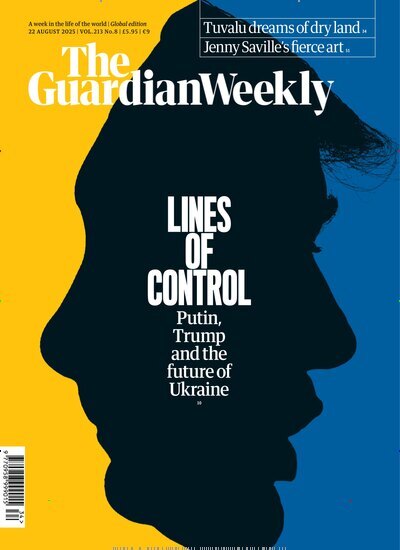 Titelbild der Ausgabe 34/2025 von Guardian Weekly. Diese Zeitschrift und viele weitere Wirtschaftsmagazine und Politikmagazine als Abo oder epaper bei United Kiosk online kaufen.