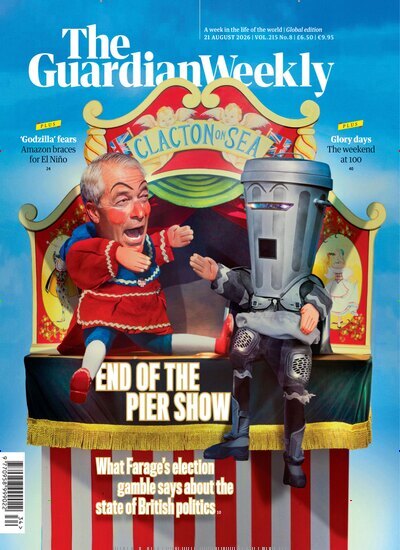 Titelbild der Ausgabe 34/2026 von Guardian Weekly. Diese Zeitschrift und viele weitere Wirtschaftsmagazine und Politikmagazine als Abo oder epaper bei United Kiosk online kaufen.