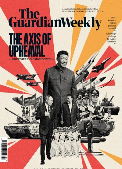 Titelbild der Ausgabe 37/2025 von Guardian Weekly. Diese Zeitschrift und viele weitere Wirtschaftsmagazine und Politikmagazine als Abo oder epaper bei United Kiosk online kaufen.