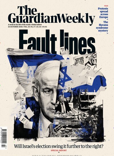 Titelbild der Ausgabe 43/2026 von Guardian Weekly. Diese Zeitschrift und viele weitere Wirtschaftsmagazine und Politikmagazine als Abo oder epaper bei United Kiosk online kaufen.