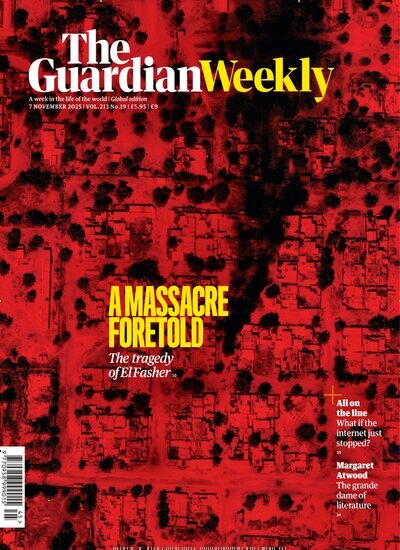 Titelbild der Ausgabe 45/2025 von Guardian Weekly. Diese Zeitschrift und viele weitere Wirtschaftsmagazine und Politikmagazine als Abo oder epaper bei United Kiosk online kaufen.