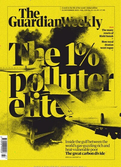 Titelbild der Ausgabe 47/2023 von Guardian Weekly. Diese Zeitschrift und viele weitere Wirtschaftsmagazine und Politikmagazine als Abo oder epaper bei United Kiosk online kaufen.