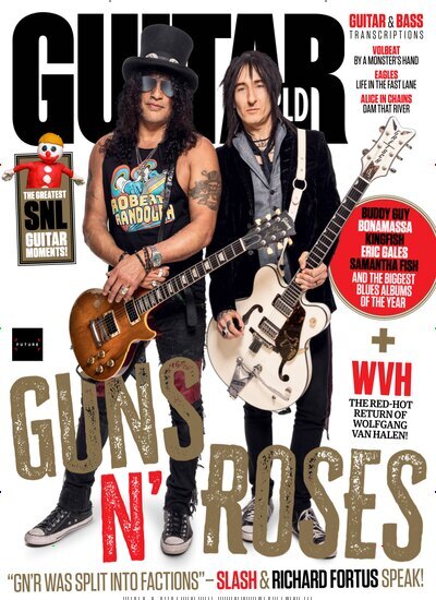 Titelbild der Ausgabe 12/2025 von Guitar World. Diese Zeitschrift und viele weitere Reisemagazine, Freizeitmagazine und Wissensmagazine als Abo oder epaper bei United Kiosk online kaufen.