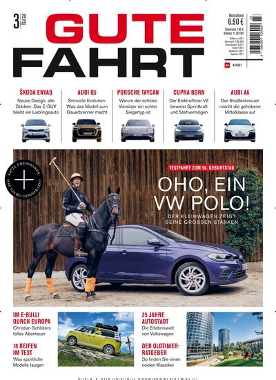 Titelbild der Ausgabe 3/2025 von Gute Fahrt. Diese Zeitschrift und viele weitere Automagazine und Motorradzeitschriften als Abo oder epaper bei United Kiosk online kaufen.