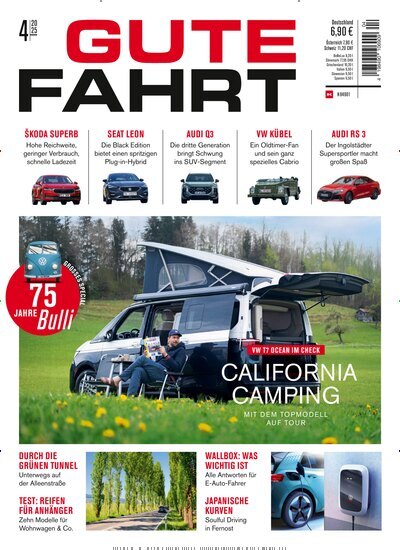 Titelbild der Ausgabe 4/2025 von Gute Fahrt. Diese Zeitschrift und viele weitere Automagazine und Motorradzeitschriften als Abo oder epaper bei United Kiosk online kaufen.
