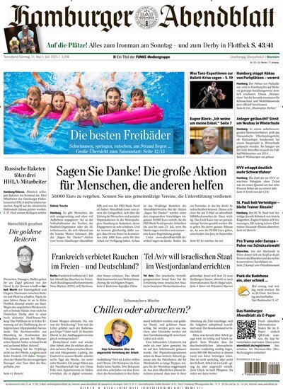 Titelbild der Ausgabe 125/2025 von Hamburger Abendblatt Stormarn. Diese Zeitschrift und viele weitere Zeitungsabos als Abo oder epaper bei United Kiosk online kaufen.